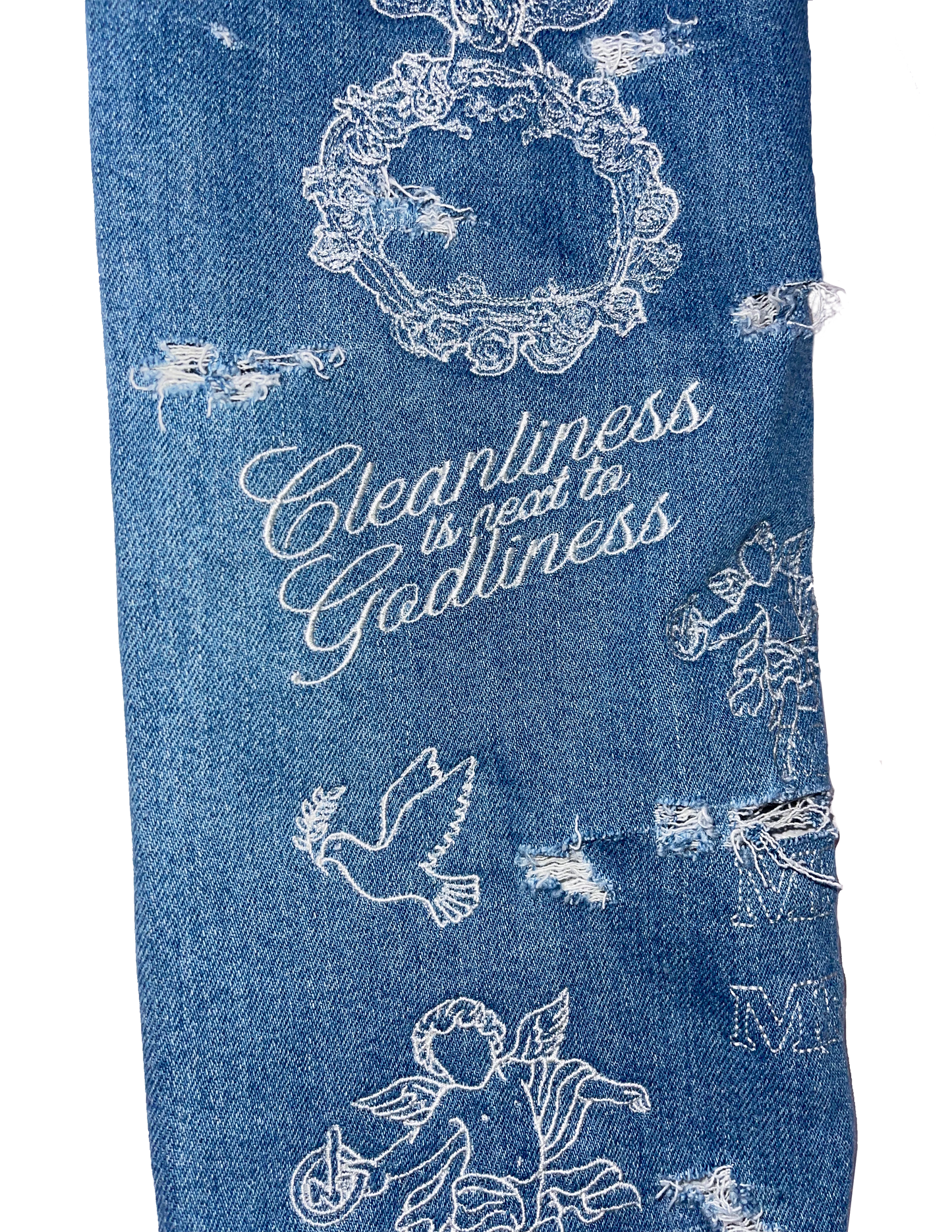 Cleanliness Light Denim Jeans