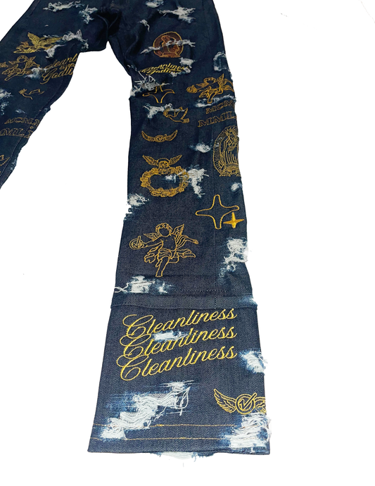 Cleanliness Dark Selvedge Jeans