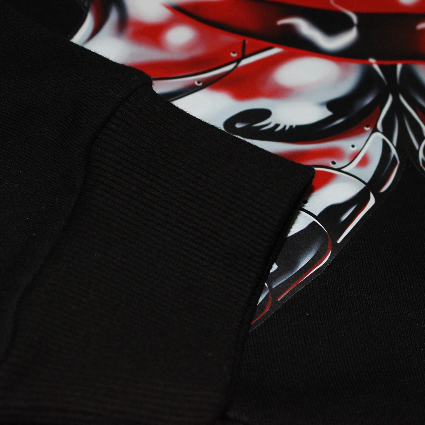 floating logo hoodie