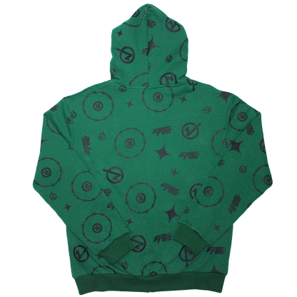 barbwire full zip hoodie