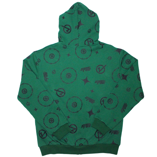 barbwire full zip hoodie