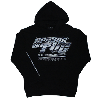 Metallic Logo Hoodie