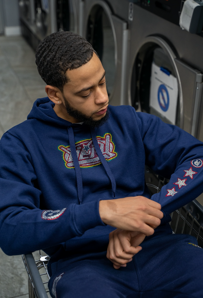 Swarovski V2 Sweat Suit [Navy]