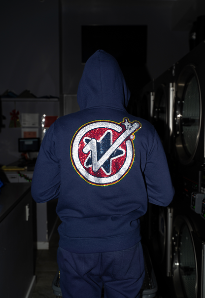 Swarovski V2 Sweat Suit [Navy]