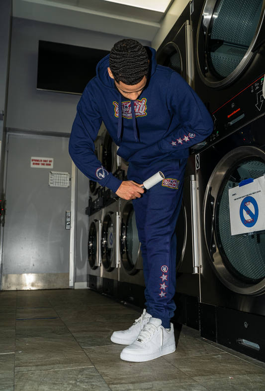 Swarovski V2 Sweat Suit [Navy]