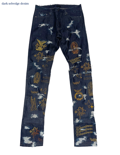 Cleanliness Dark Selvedge Jeans