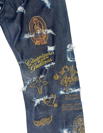 Cleanliness Dark Selvedge Jeans