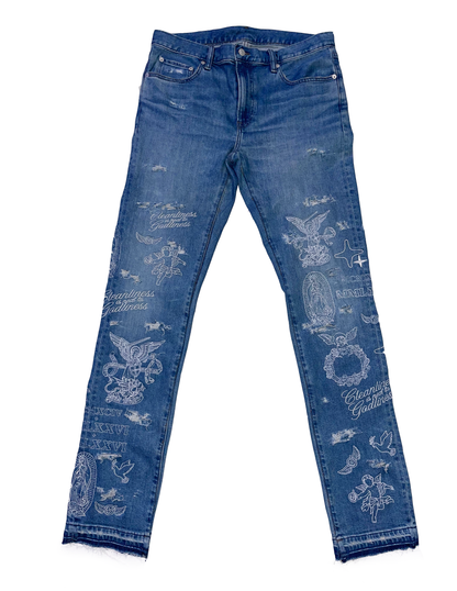 Cleanliness Light Denim Jeans