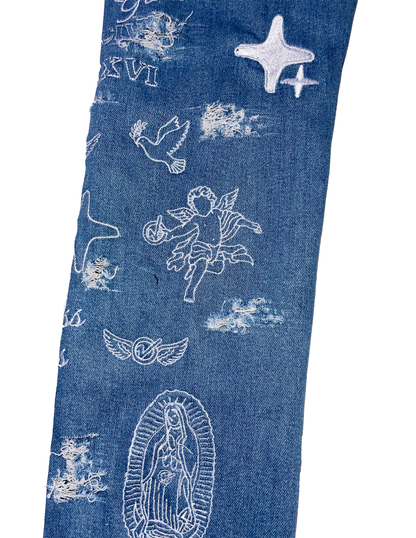 Cleanliness Light Denim Jeans