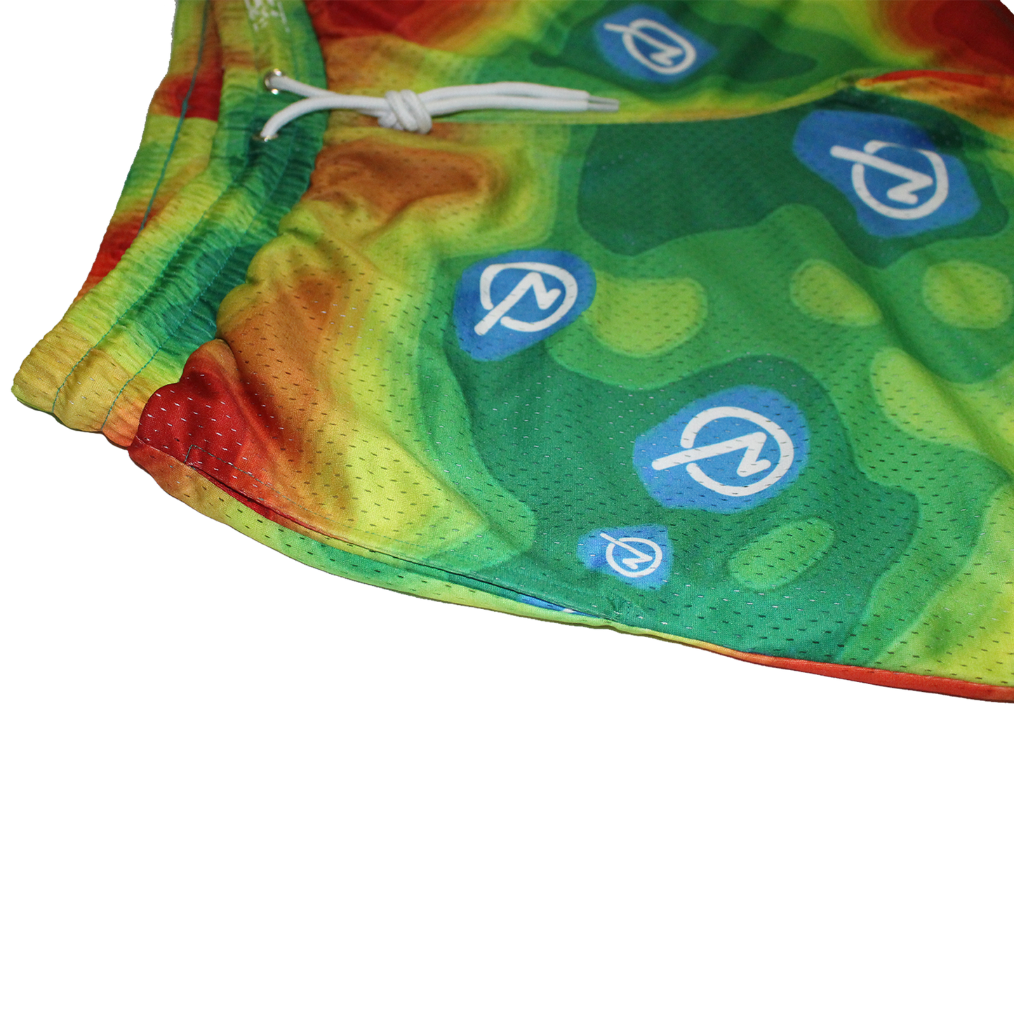 heat thermal basketball shorts